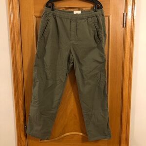 Folk Clothing Drawcord Assembly Olive Sage Green Trousers Pants Size 36(5)